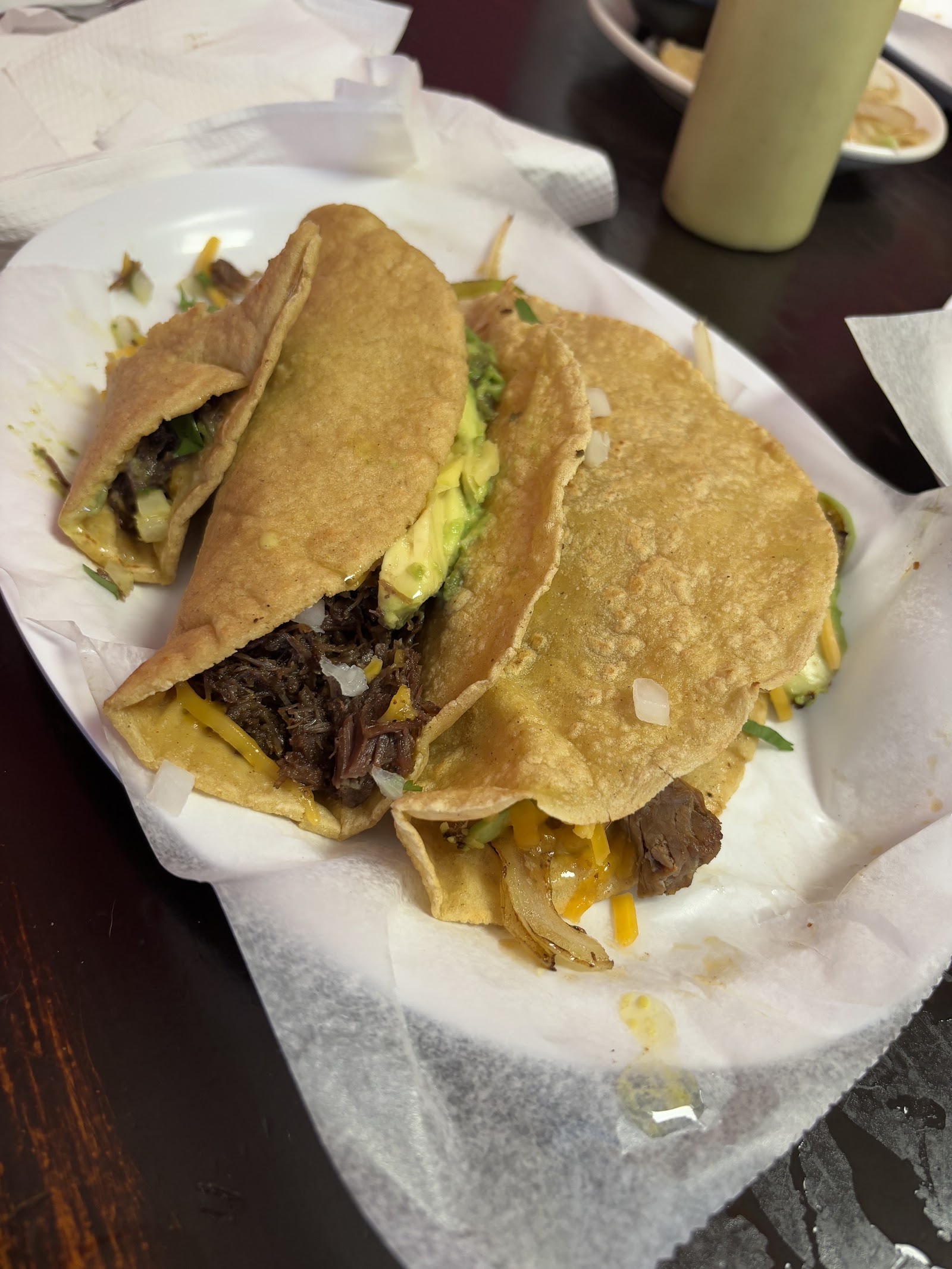 Fresh Mexican dish served at Viva Mexico Restaurant